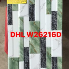 Gạch 25x40 ốp mặt tiền 3D loại 1. Mã số DHL W26216D